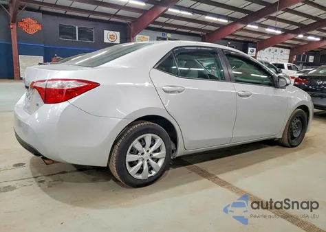 2014 Toyota Corolla L z USA, uszkodzony, nr VIN 2T1BURHEXEC227811